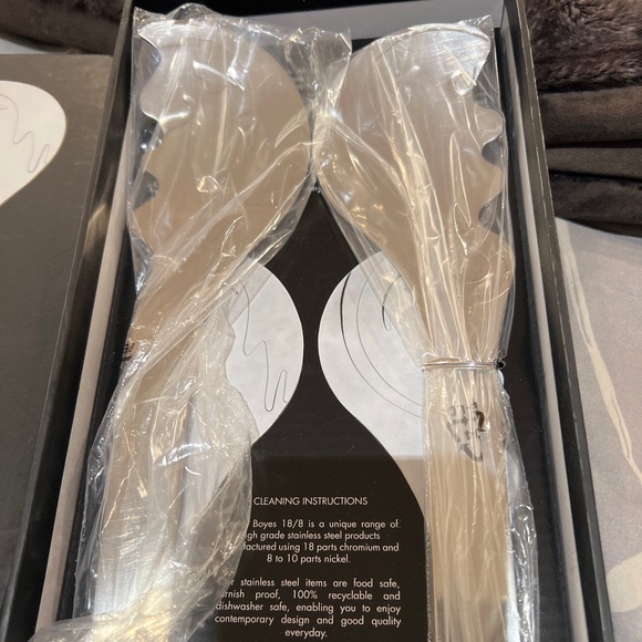 Carroll Boyes Salad Servers KISS - Picture 1 of 3